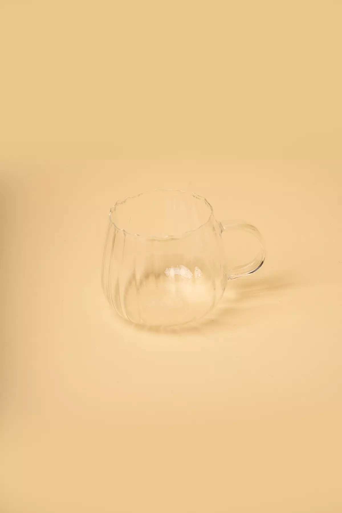 لیوان شیاردار تپل پیرکس